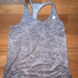 Gray ASICS Tank Top